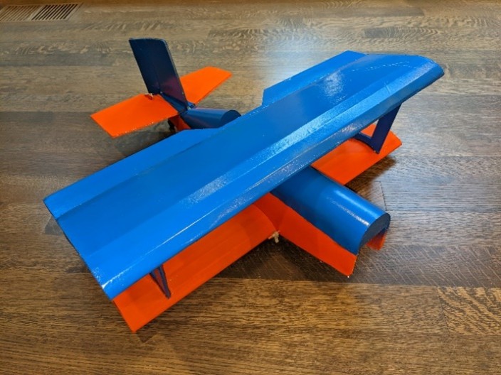 RC biplane 2017